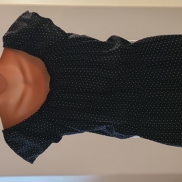 Justify black polka dot Dress size medium - Picture 5 of 7